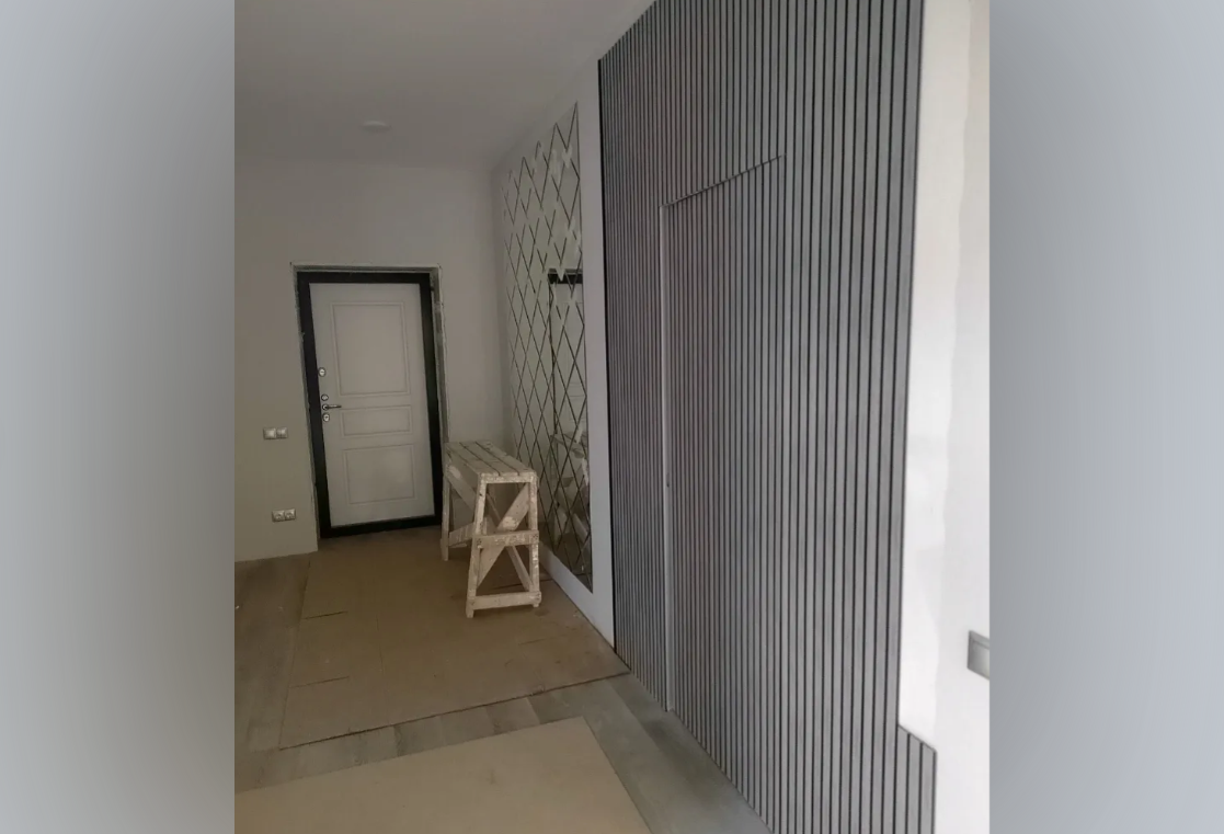 Панель вспененный полистирол ГРЕЙС 3D RAIL 120*2700 мм.  Береза