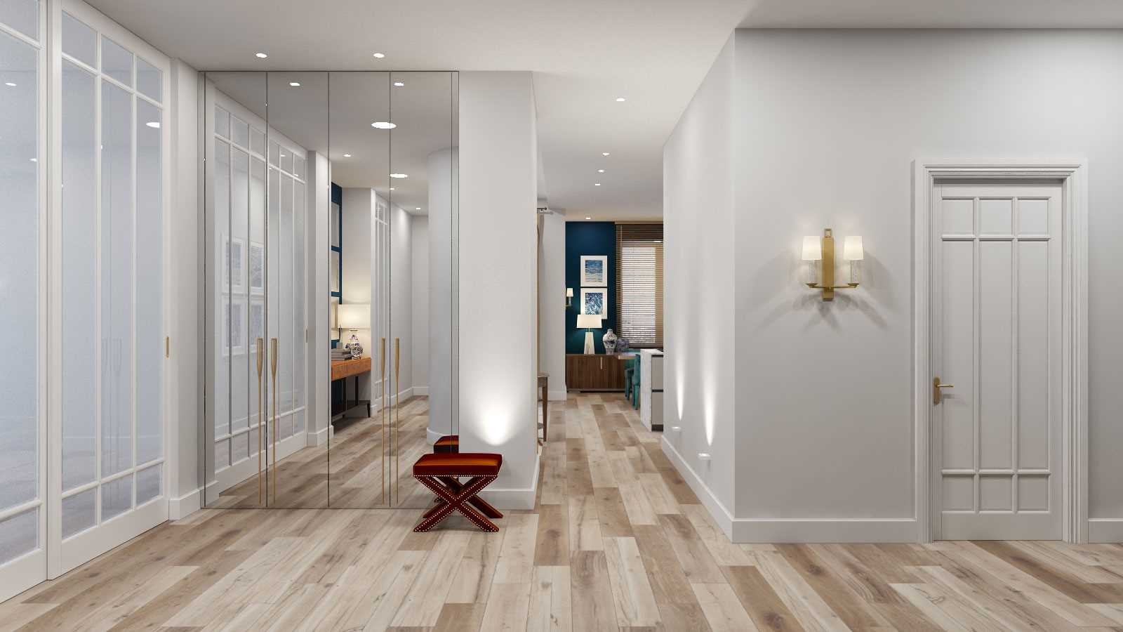 Плинтус МДФ Smartprofile Глосс 80A Белый