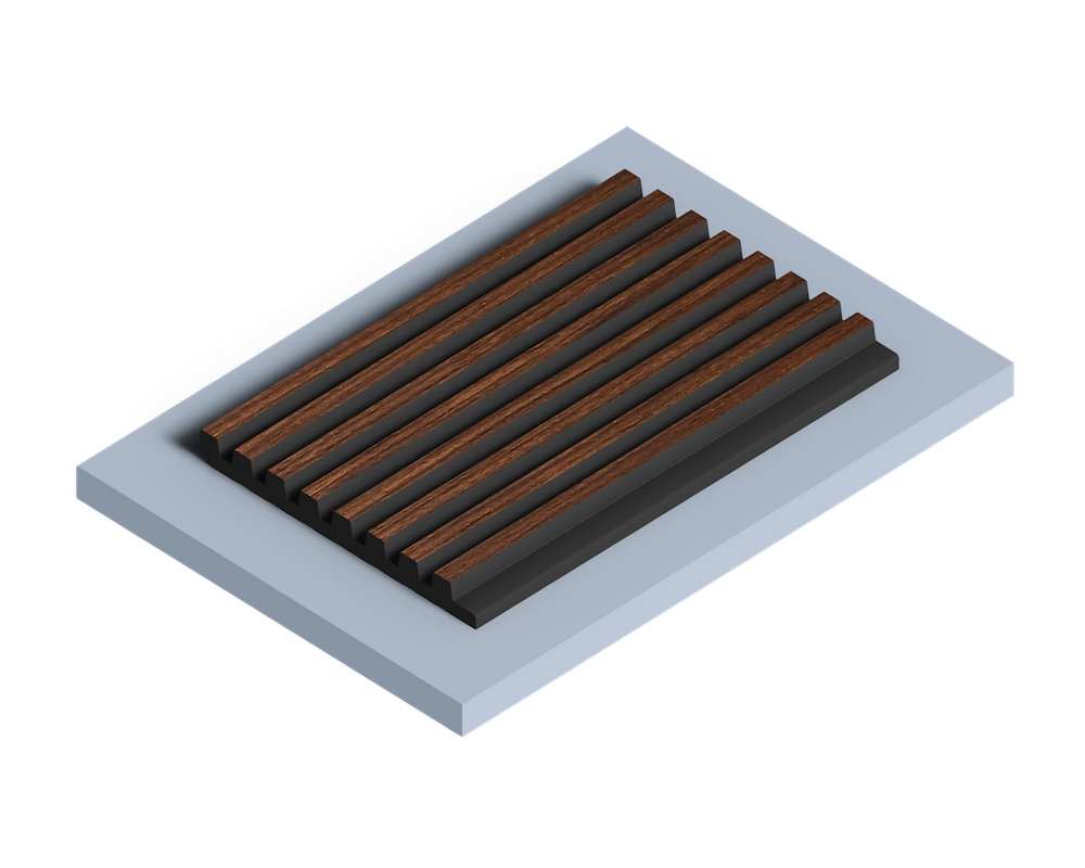 Панель LV129 BR396NK HI WOOD 120,0мм х 12,0мм х 2,7м