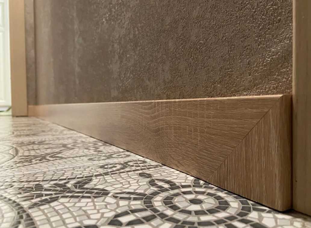 Плинтус МДФ Волшебная палочка. Гарден 207 Ясень бриллиантовый