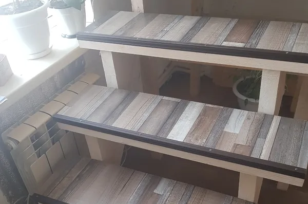 Порог угловой ПУ 05.1800.095 Дуб венге