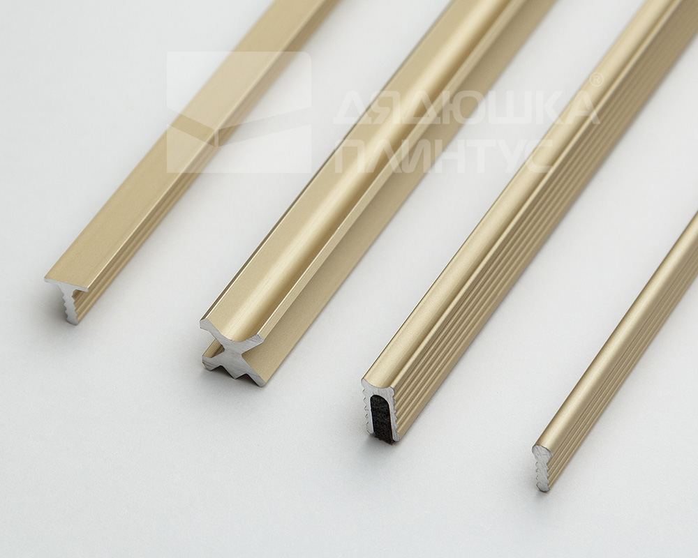 Теневой профиль Decaro Engineering D009.3A Латунь 3,0 м