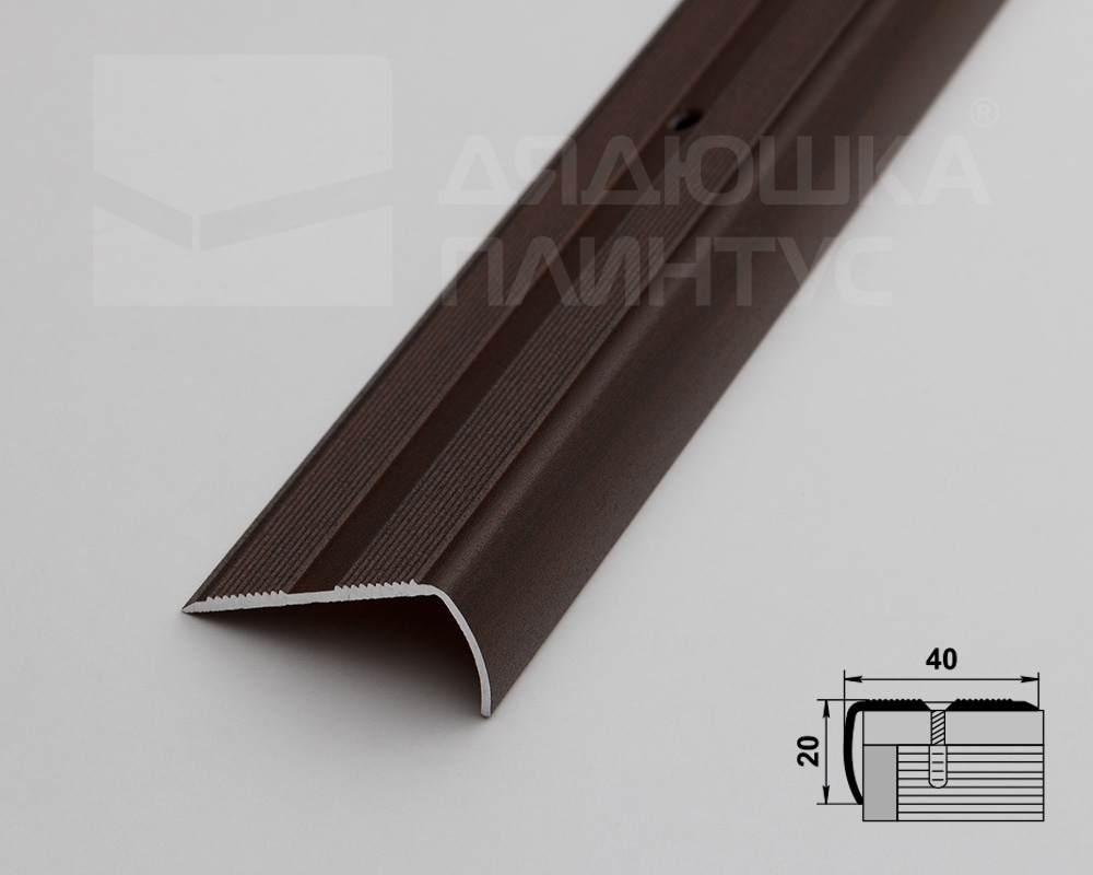 Порог угловой ПУ 06.2700.294 Венге