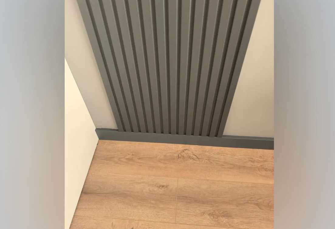 Плинтус МДФ Лука Пл 80МДФ.2700.Point line 24071 Торос грей