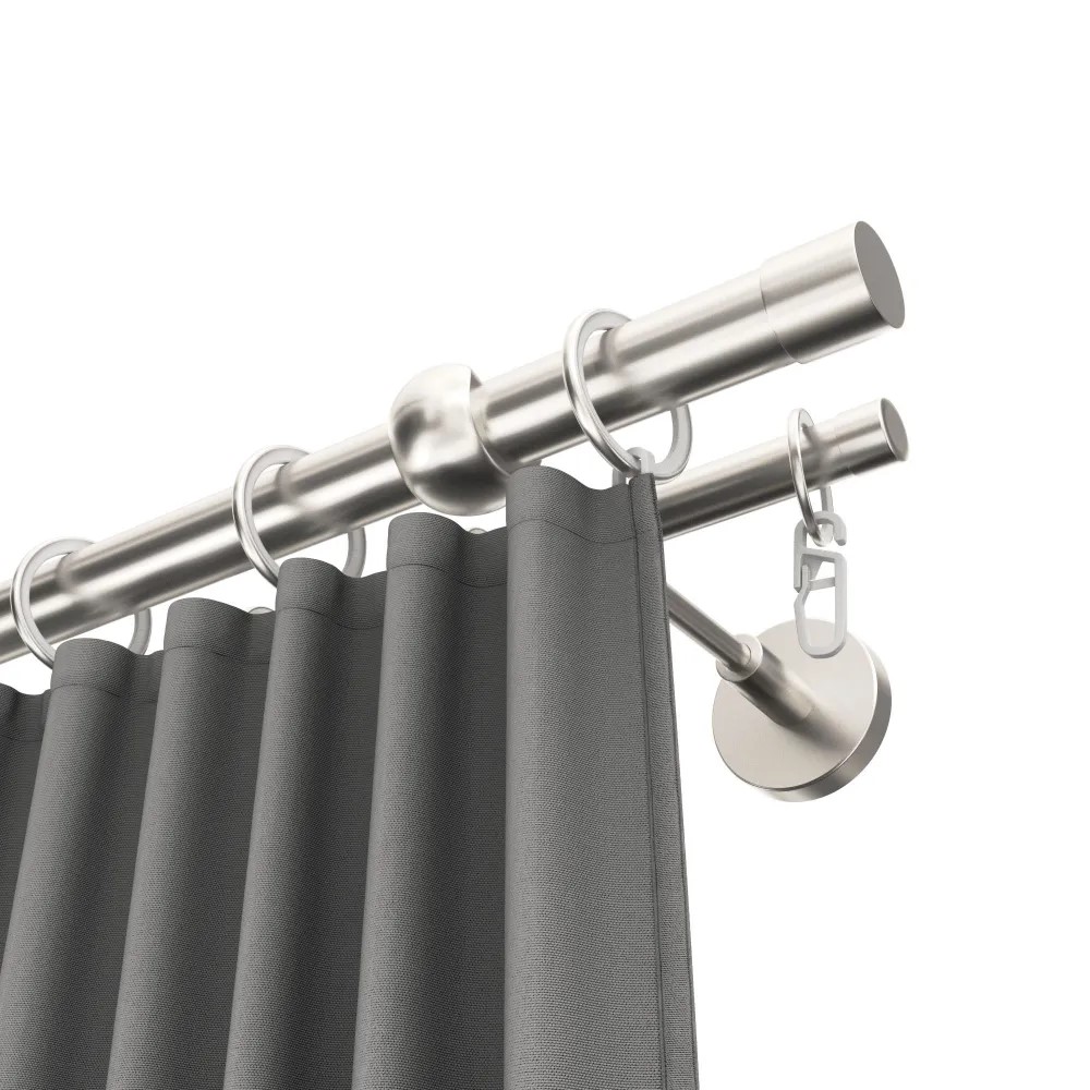 Карниз двухрядный кованый УЮТ d25мм 3,2м Сталь