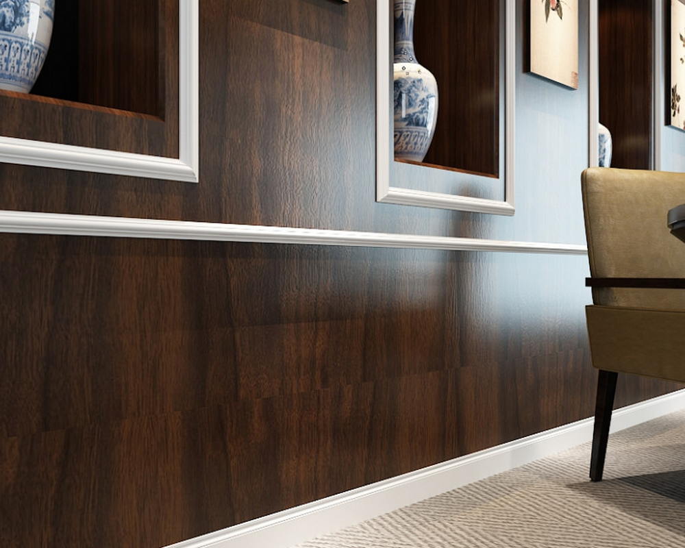 Молдинг из полистирола высокой плотности HI WOOD TR20 20мм х 20мм х 2,0м.