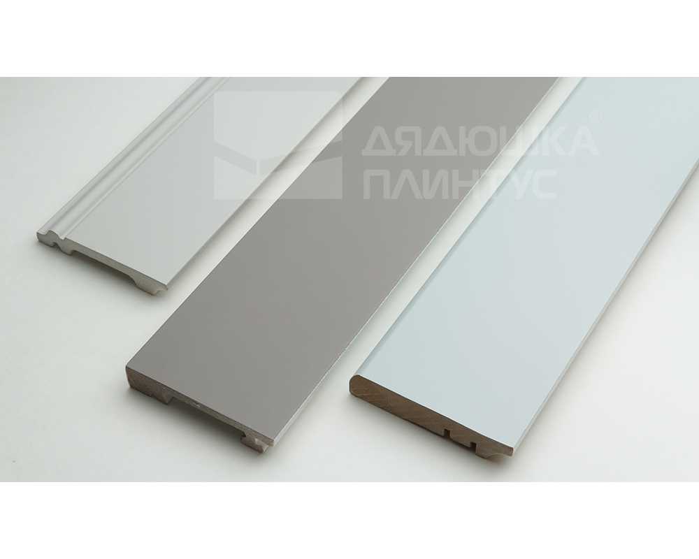 Плинтус МДФ Волшебная палочка 81402 81мм 2,4м.  Окрашенная. NCS 2502Y