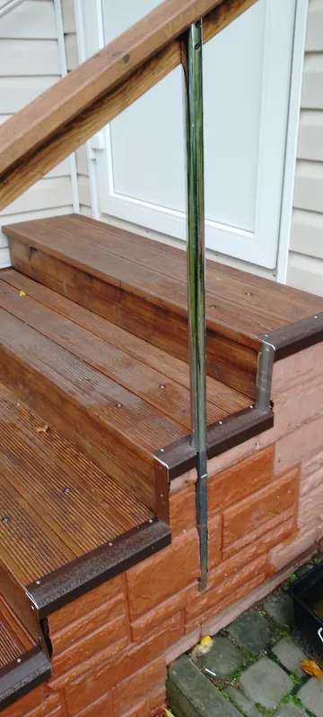 Порог угловой ПУ 02.1800.076 Бамбук