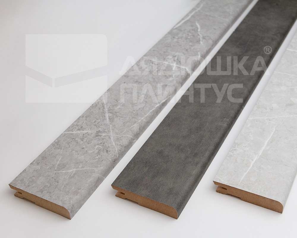 Плинтус МДФ Лука Пл 80МДФ.2700.Point line 24040 Дуб кантри белый