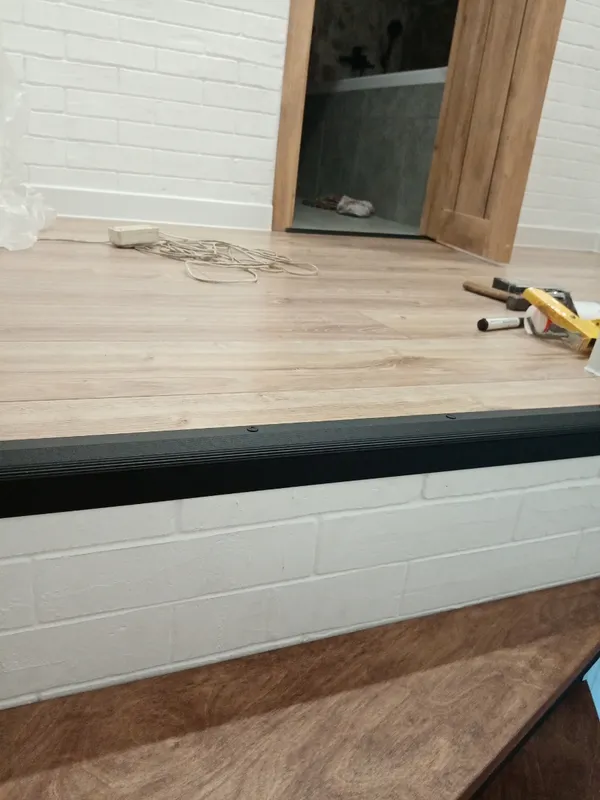 Порог угловой ПУ 02.900.061 Дуб мокко