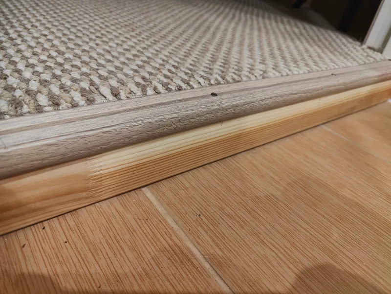 Порог угловой ПУ 06.2700.204л Бронза