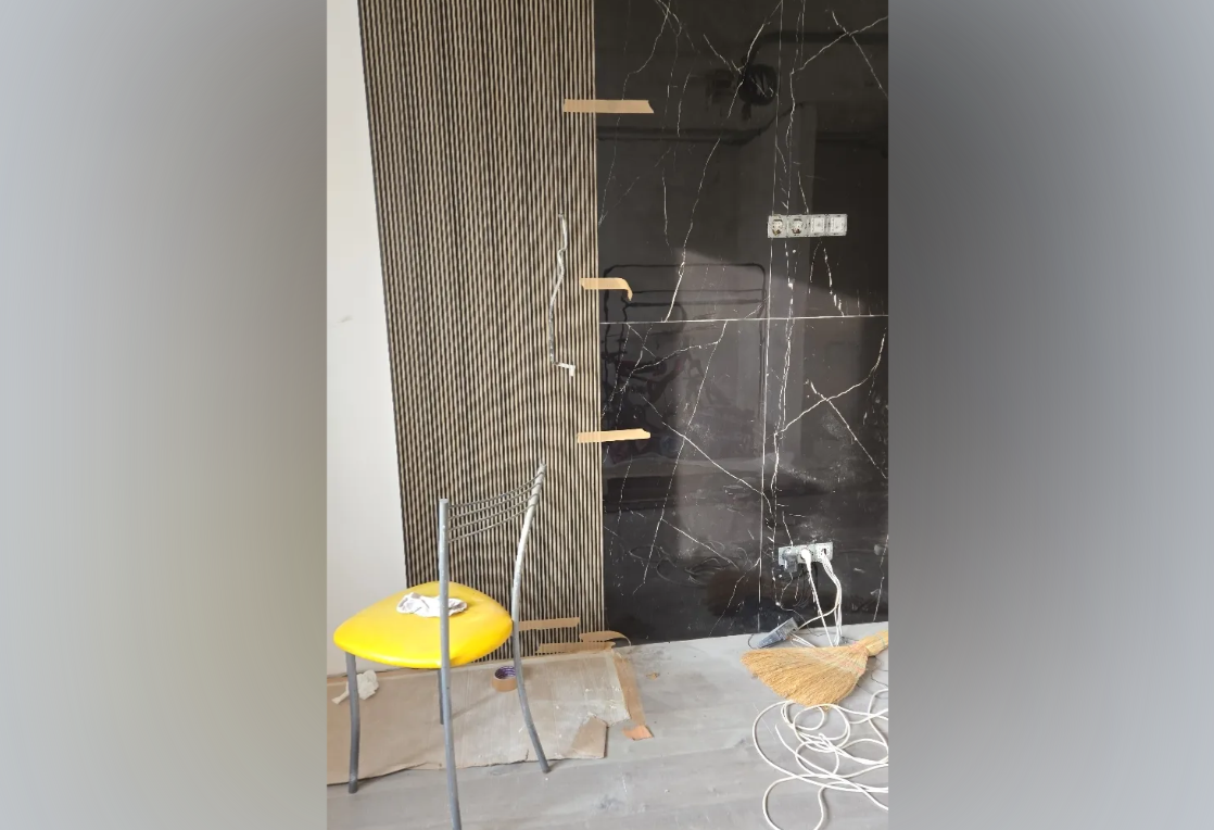 Панель вспененный полистирол  ГРЕЙС 3D RAIL EAST 120*2700 Ель