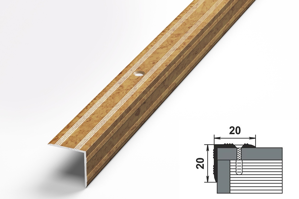 Порог угловой ПУ 05.1800.086 Пробка