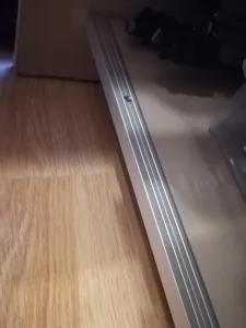 Порог угловой ПУ 03.2700.295 Дуб венге