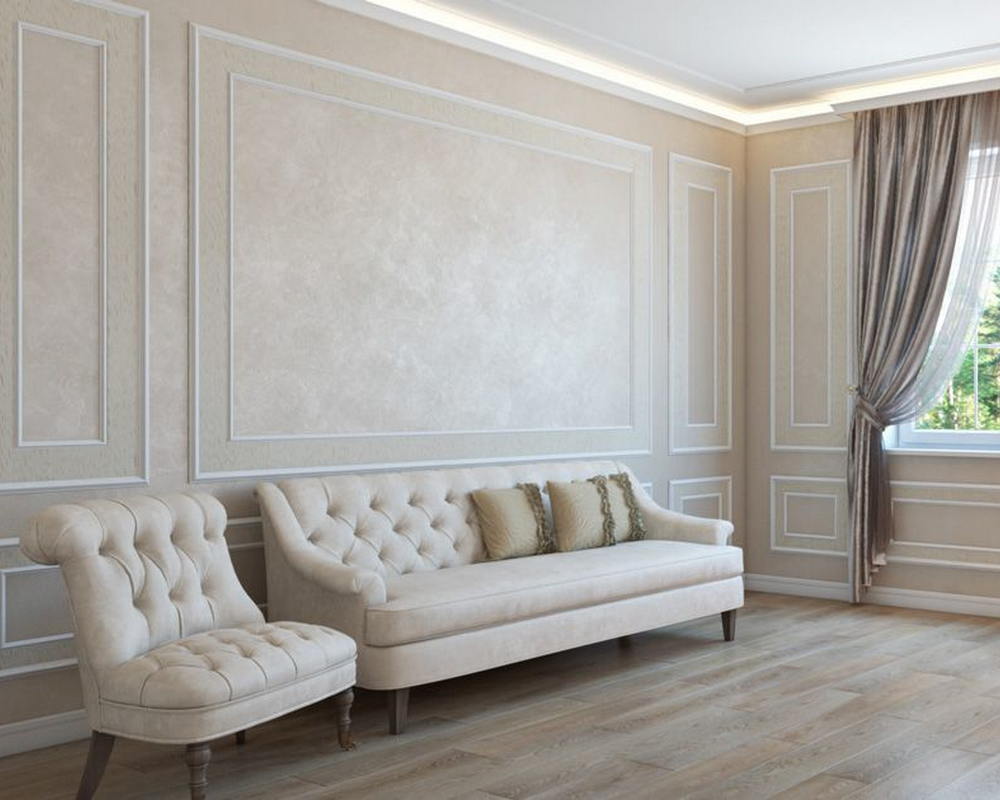 Молдинг из полистирола высокой плотности HI WOOD TR20 20мм х 20мм х 2,0м.