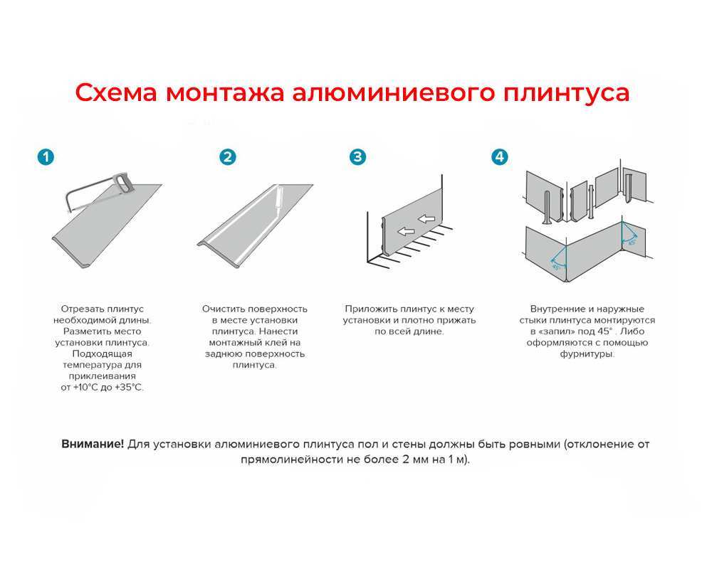 Алюминиевый плинтус AKBD60-SA 2,5м Муар антрацит