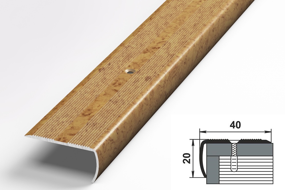 Порог угловой ПУ 06.1800.086 Пробка