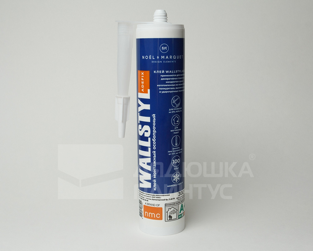 Клей монтажный акриловый белый " Wallstyl Adefix " 300 мл