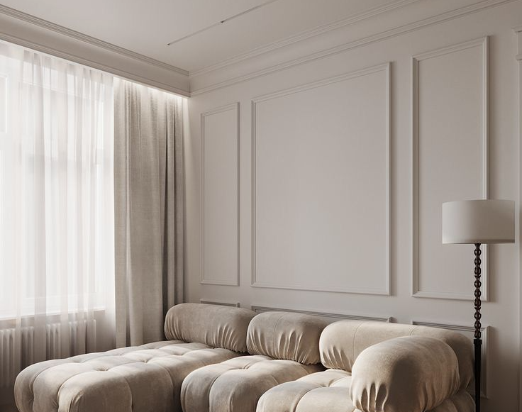 Молдинг из полистирола высокой плотности HI WOOD LD40 41мм х 19.5мм х 2,0м.