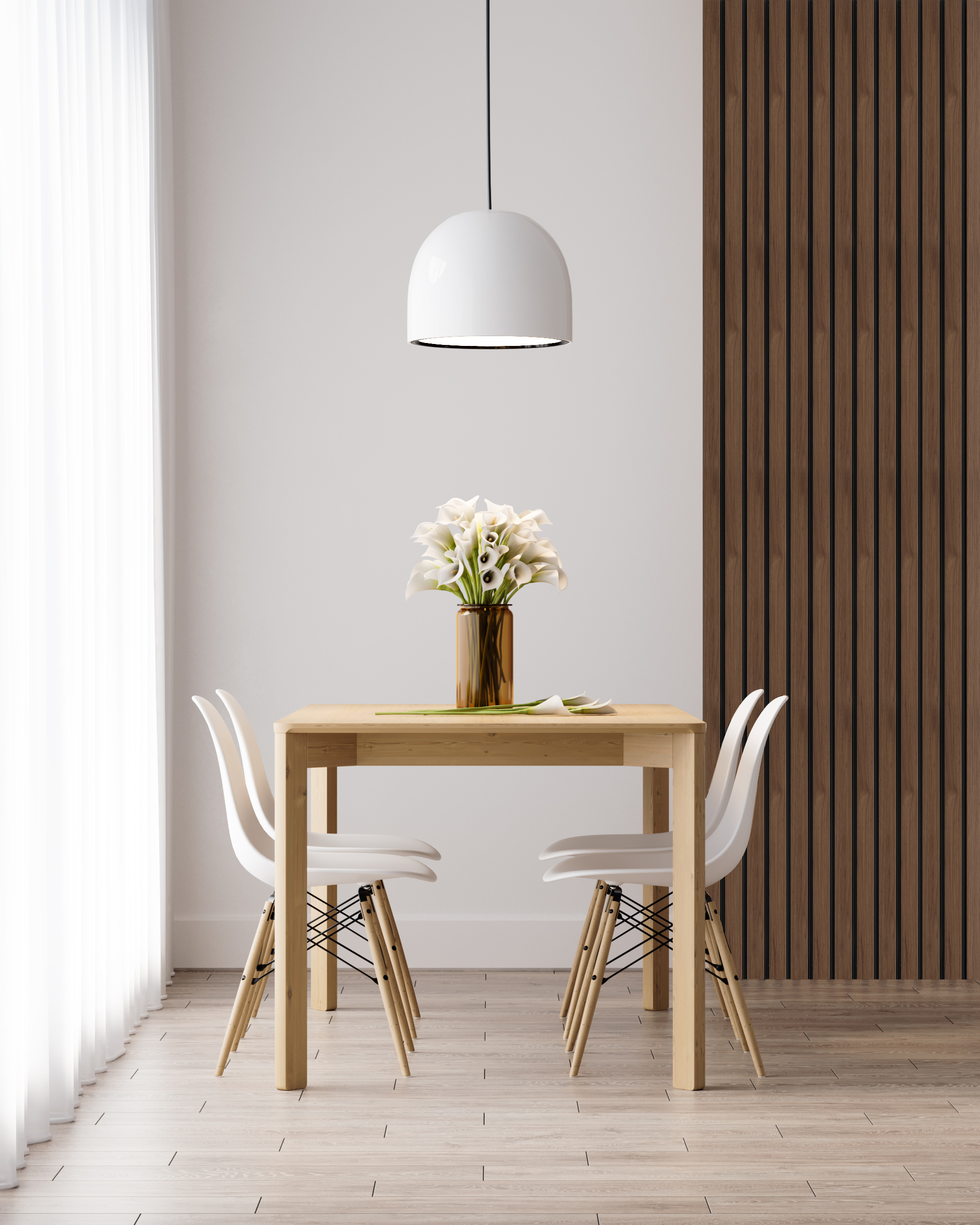 Панель вспененный полистирол ГРЕЙС 3D RAIL 120*2700 мм. Вишня