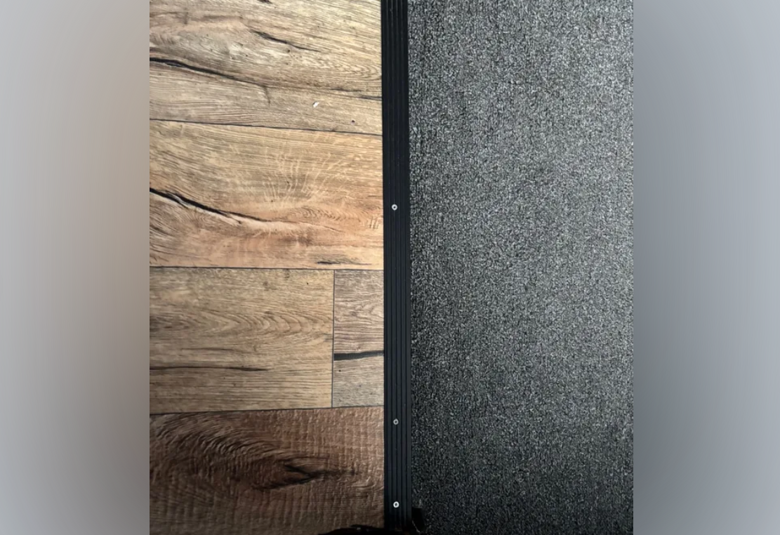 Порог угловой ПУ 05.900.076 Бамбук