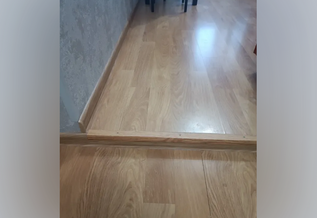 Порог угловой ПУ 04.1800.095 Дуб венге