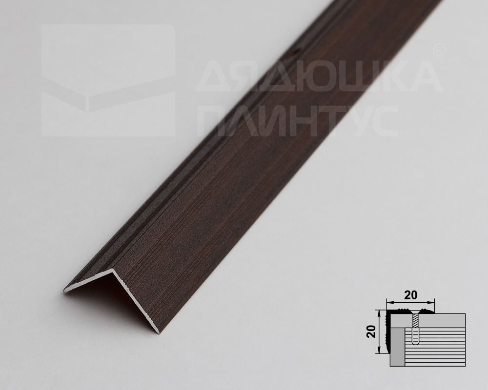 Порог угловой ПУ 05.900.094 Венге