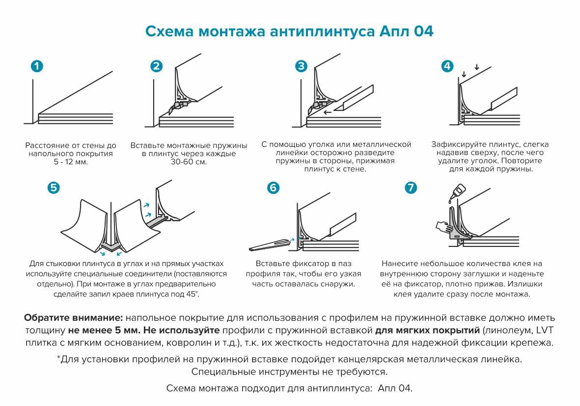 Антиплинтус алюминиевый Апл 04.2700.001 Без покрытия
